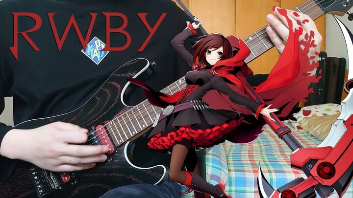 【Electric guitar cover】RWBY OP - This Will Be the Day