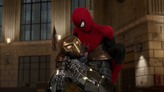 Shocker Bank Fight (Far From Home Suit) - Marvel's Spider-Man Remastered (PS5)