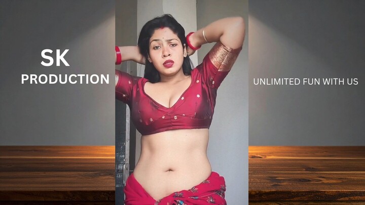 🔥 Bold Deshi Saree Look | Traditional with Attitude