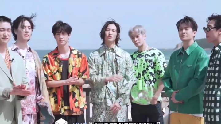 【GOT7】New Comeback on WKOREA Variety Show — Blood-Sweat-And-Tears Self-Made Chinese Subtitles