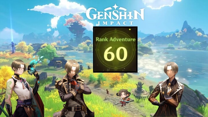 Detik-detik Adventure Rank 60 !! - Genshin Impact