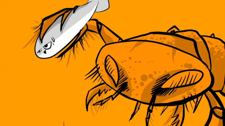 【动画短片】萨卡斑甲鱼，但是らくらく安楽死