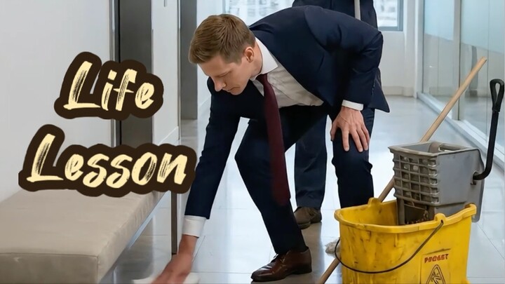 A billionaire CEO disguised himself as a janitor.