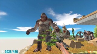 Enemy Fort Invasion. Animal Revolt Battle Simulator ARBS