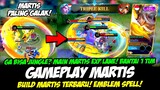 CARA MAIN MARTIS EXP LANE META❗ BUILD MARTIS PALING SAKIT 2023❗TUTORIAL & GAMEPLAY MARTIS TOP GLOBAL