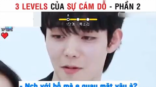 Các cấp độ của sự cám dỗ khi gặp nam thần part 2 #giaitri