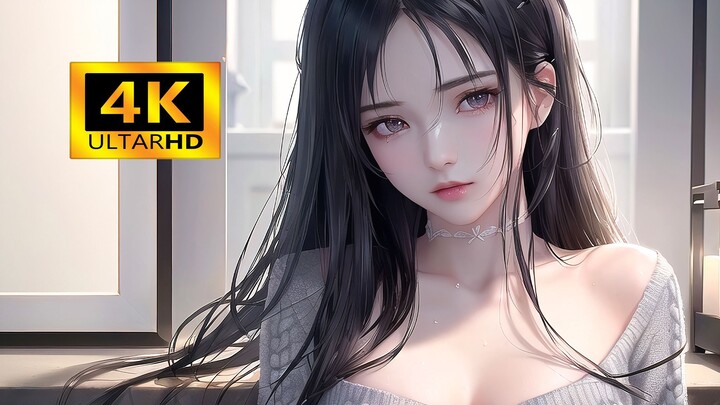 Sweater Series ③ | Very Flattering Face Shapes | AI 2.5D Painting | 4K HD