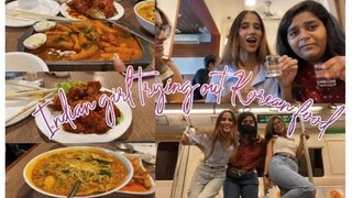 MAJNU KA TILLA || TRYING OUT KOREAN FOOD FOR THE FIRST TIME || BUSAN KOREAN RESTAURANT ||