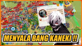 MENYALA BANG KANEKI !! NONTON WAR KVK RISE OF KINGDOMS !!