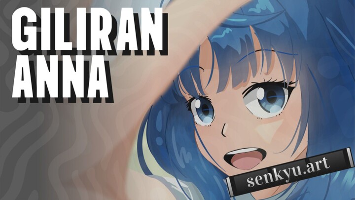 Akhirnya Aku Gambar Anna Yanami !