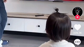 【TikTok】外网看中国爸爸配合猫和老鼠片段哄娃