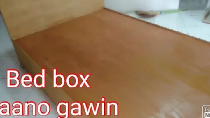 Pag gawa Ng bed by box
