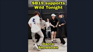 SB19 Members Wild Tonight Dance Showdown, supports Josh Cullen!