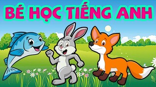 Bé tập nói tiếng anh qua con vật | Day be tap noi tieng anh | Dạy tiếng anh cho trẻ em