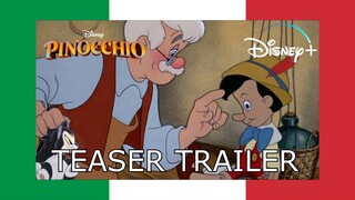 [MASHUP DISNEY] Pinocchio (1940) - Teaser Trailer (2022) [ITA]