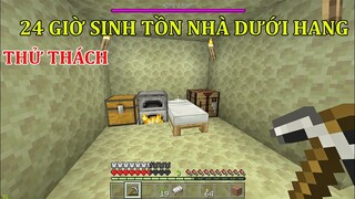 THỬ THÁCH 24 GIỜ SINH TỒN TRONG THẾ GIỚI RỒNG END || TRONG MINECRAFT PE