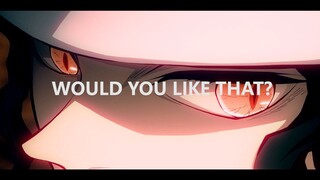 AMV, would you like that?