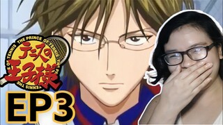 PRINCE OF TENNIS EPISODE 3 REACTION VIDEO | CAPTAIN TEZUKA KUNIMITSU