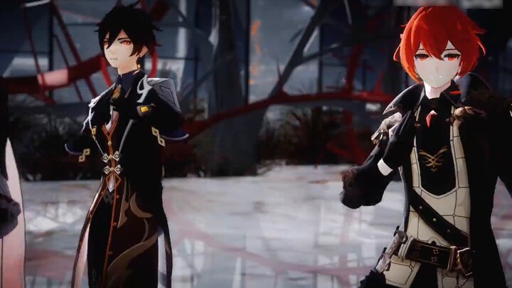 [MMD Genshin Impact] Cuplikan awal yang berharga dari grup papan atas - Lost In Paradise