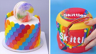 ไอเดียตกแต่งเค้กสุดเก๋ด้วยลูกกวาด Skittles 12+ บทแนะนำการตกแต่งเค้กแสนอร่อย