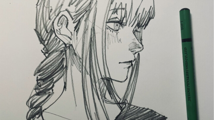 Menggambar harus cepat, tepat, dan tegas