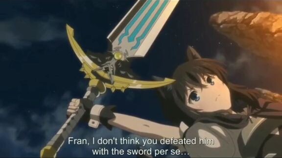 that I got reincarnated as a sword Fran