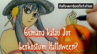 Gimana kalau Yor berkostum Halloween?