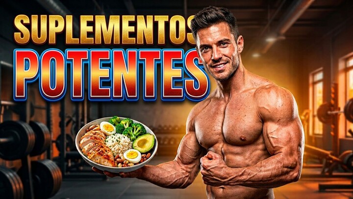 Los suplementos que realmente te ayudan a ganar músculo