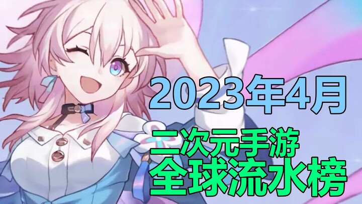 Domestic Anime Mobile Game Global Revenue Ranking, April 2023 Edition— A Dimensional Overhaul: Honka