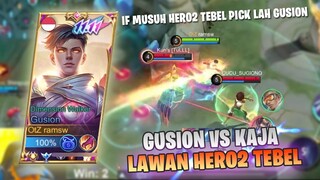 MUSUH TEBEL2 GUSION SOLUSINYA, KAJA, AKAI, PAQUITO - MOBILE LEGENDS