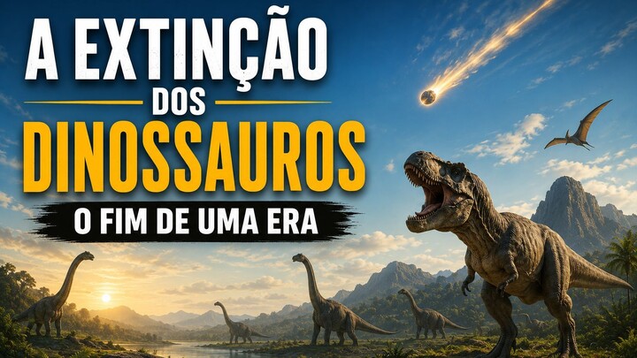 A EXTINÇÃO DOS DINOSSAUROS. O FIM DE UMA ERA