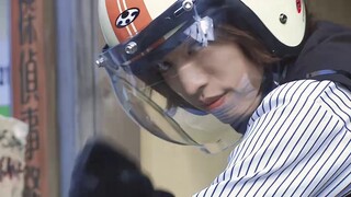What kind of handsome guy can control me for 10 seconds just by showing half of his face?