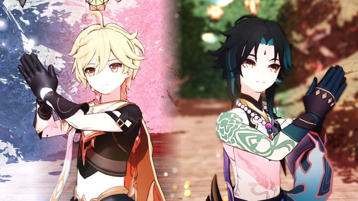 [Genshin Impact MMD] Love cycle in four seasons! (Xiao/Sora)