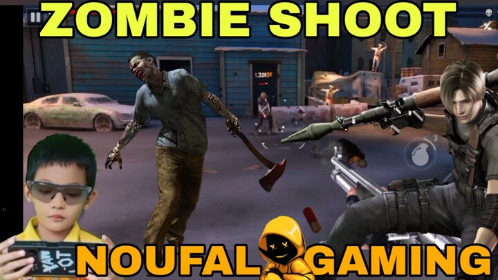 main game zombie shoot, kecepatan membak dam bom pembeku zombie