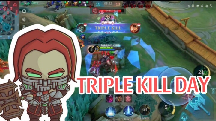 TRIPLE KILL DAY