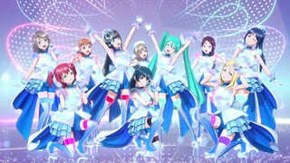 The Aqours + Hatsune Miku Collab MV is Out! (BANZAI! digital trippers)