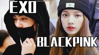 إكسو و بلاك بينك يغادران المطار اليوم في نفس الوقت!