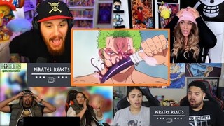 Zoro Kills The Slasher Reaction Mashup | One Piece Reaction Mashup ワン ピース エピソード 892 反応マッシュアップ