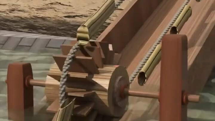 Do you know how a water-powered paddle wheel is made? Congratulations—you’ve just invented the water