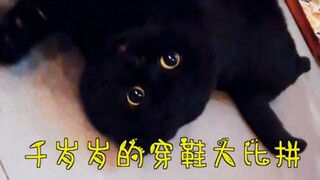 千岁岁的穿鞋大比拼！