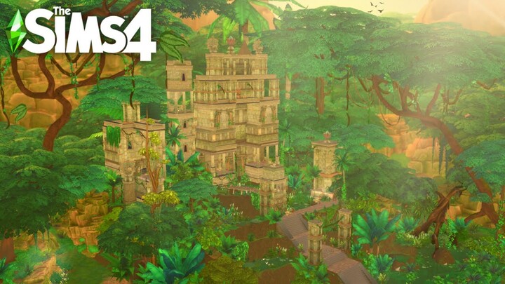 JUNGLE TEMPLE |The Sims 4 | Speed Build