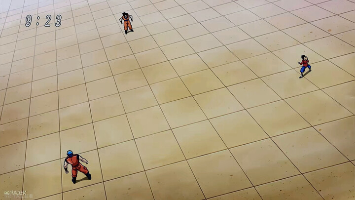 The opponent is so strong that I had to go all out!