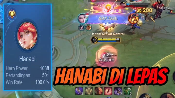 Hanabi kok di Lepas ⁉️