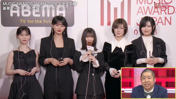 Sakurazaka46 at MUSIC AWARD JAPAN 2026