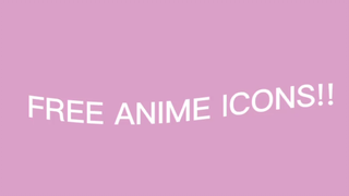 FREE ANIME ICONS GIRL VER PT.1 !! 😣❤️