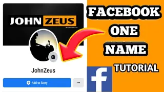 HOW TO SET ONE NAME ON FACEBOOK / REMOVE SURNAME ON FACEBOOK