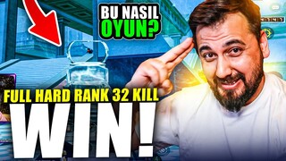 FULL HARD RANK 32 KİLL WİN | PUBG MOBILE