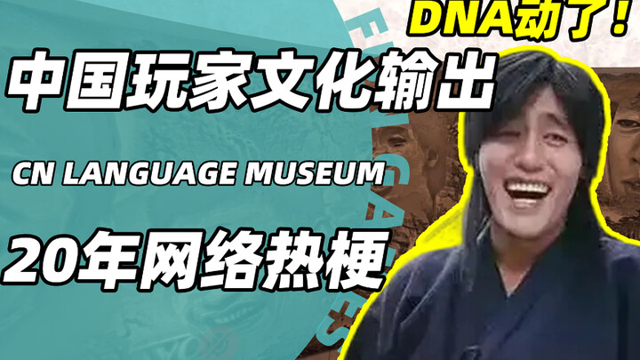 Chinese gamers' cultural output: a decade-old meme suddenly struck me! My DNA was stirred!