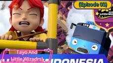 Tayo And Little Wizadrs (Episode 03) Tayo and Luna's First Magic Class