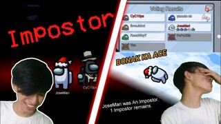 BOBONG IMPOSTOR! (Among Us Tagalog) ft. WetzkieGamer, CyclopsCraft, RenzPlayYT